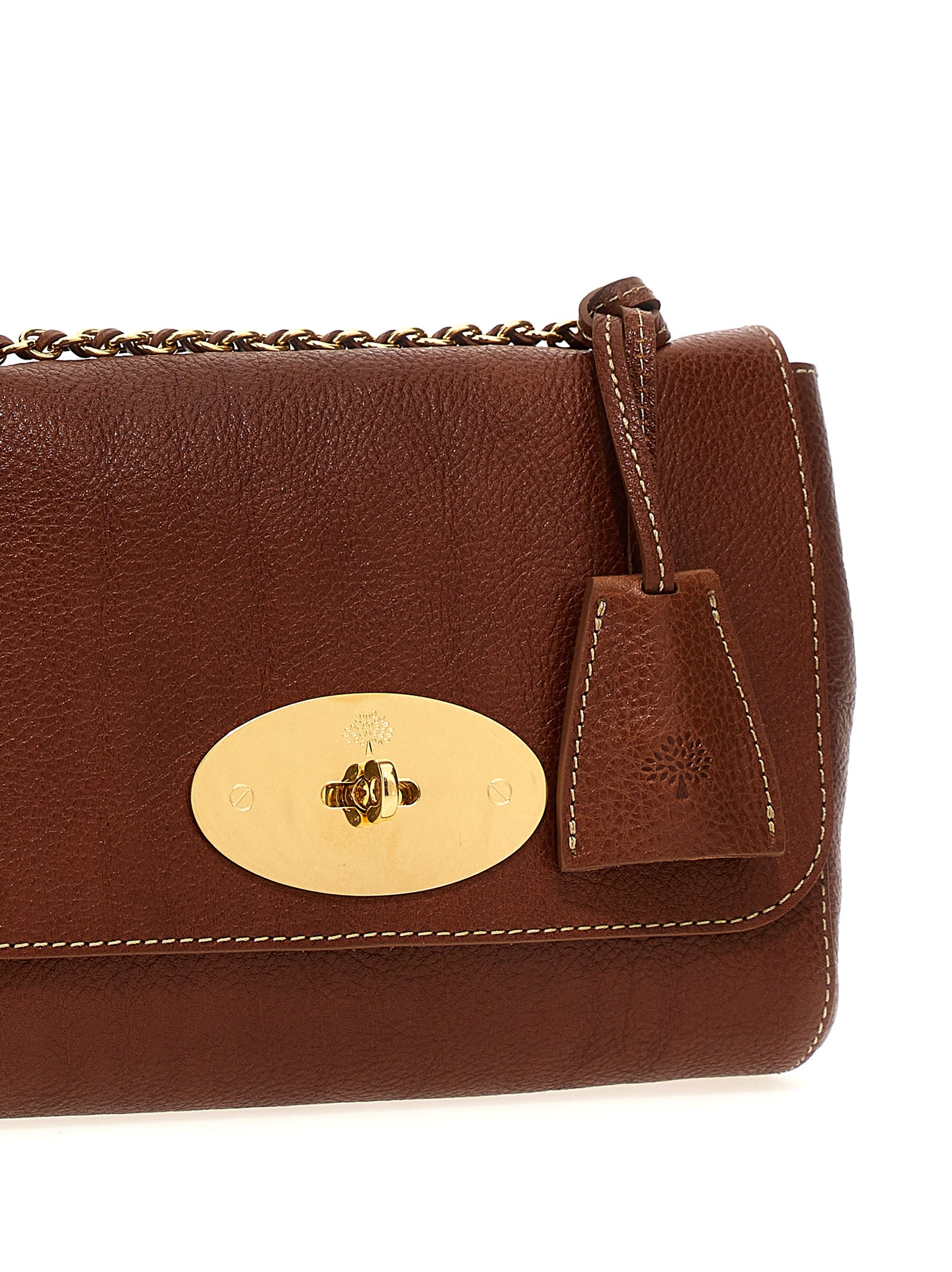 Mulberry Brown Bovine Leather Crossbody Women's Bag