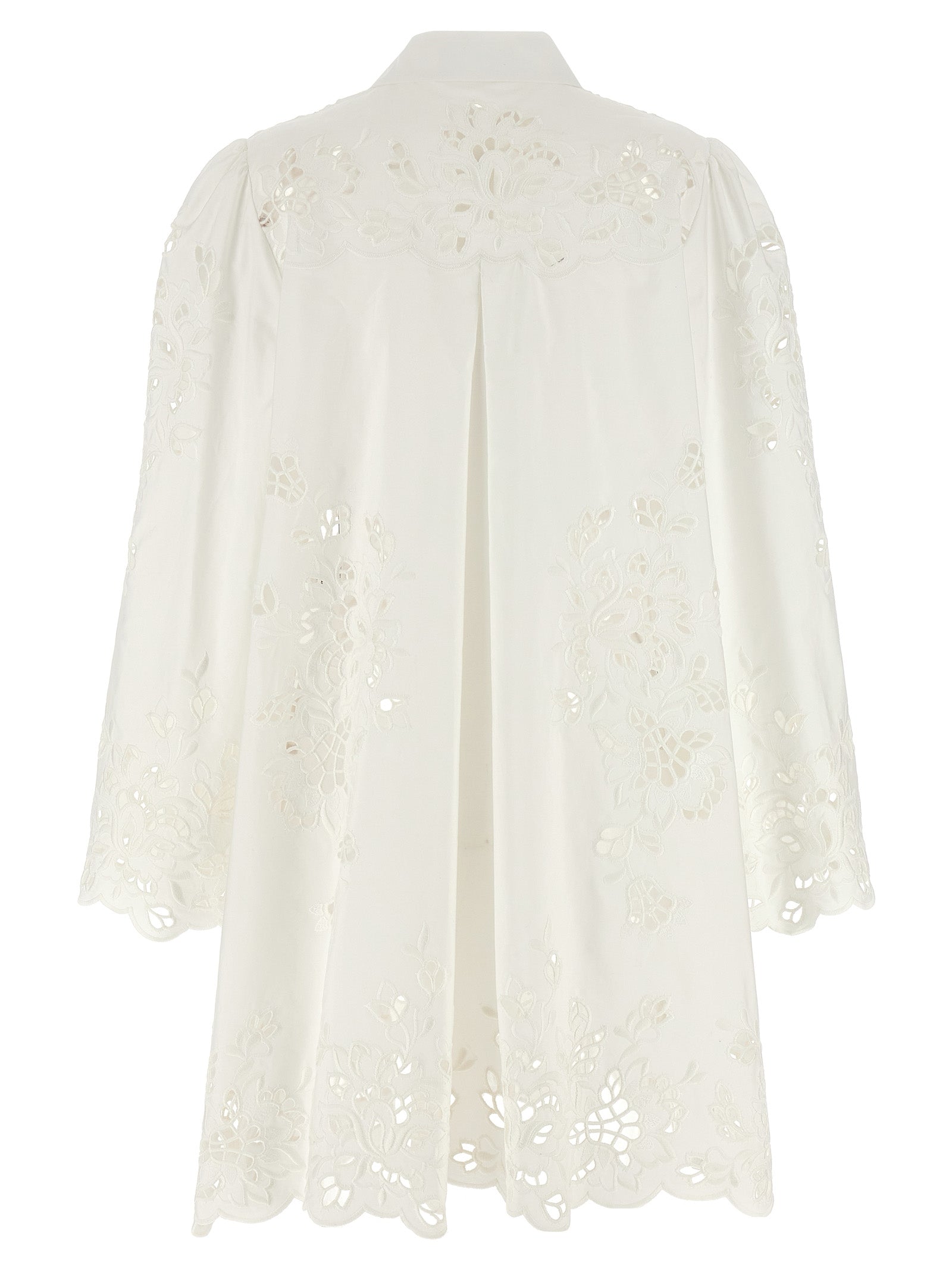 Dolce & Gabbana White Cotton Short Women's Dress