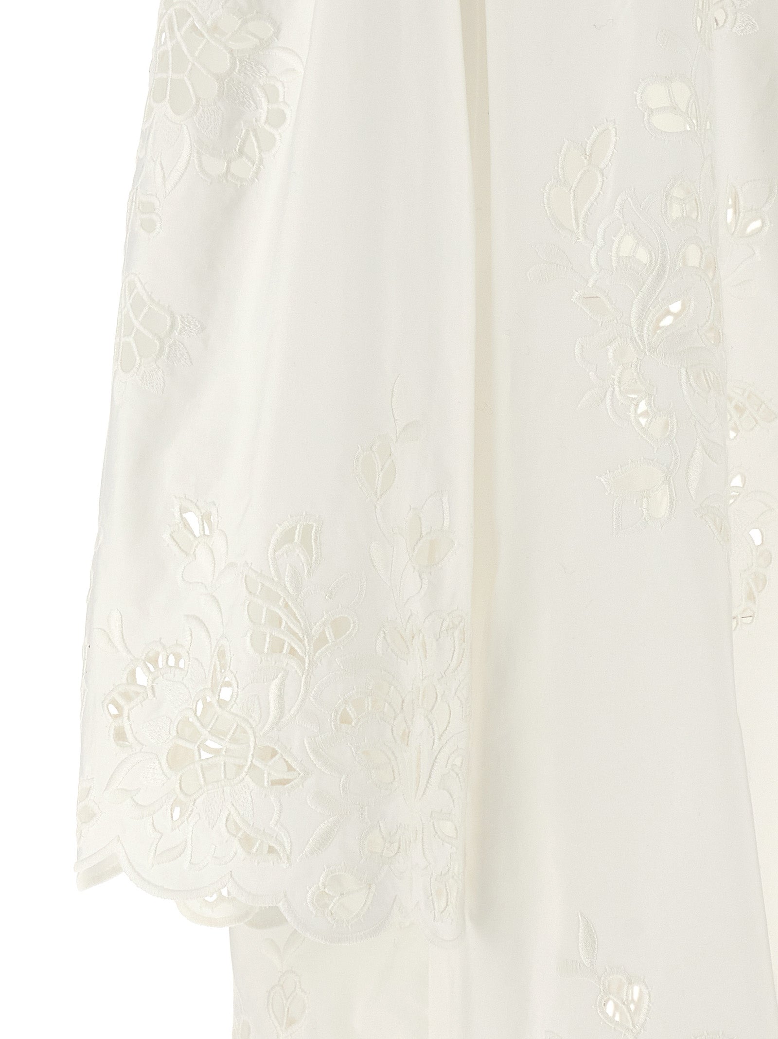 Dolce & Gabbana White Cotton Short Women's Dress