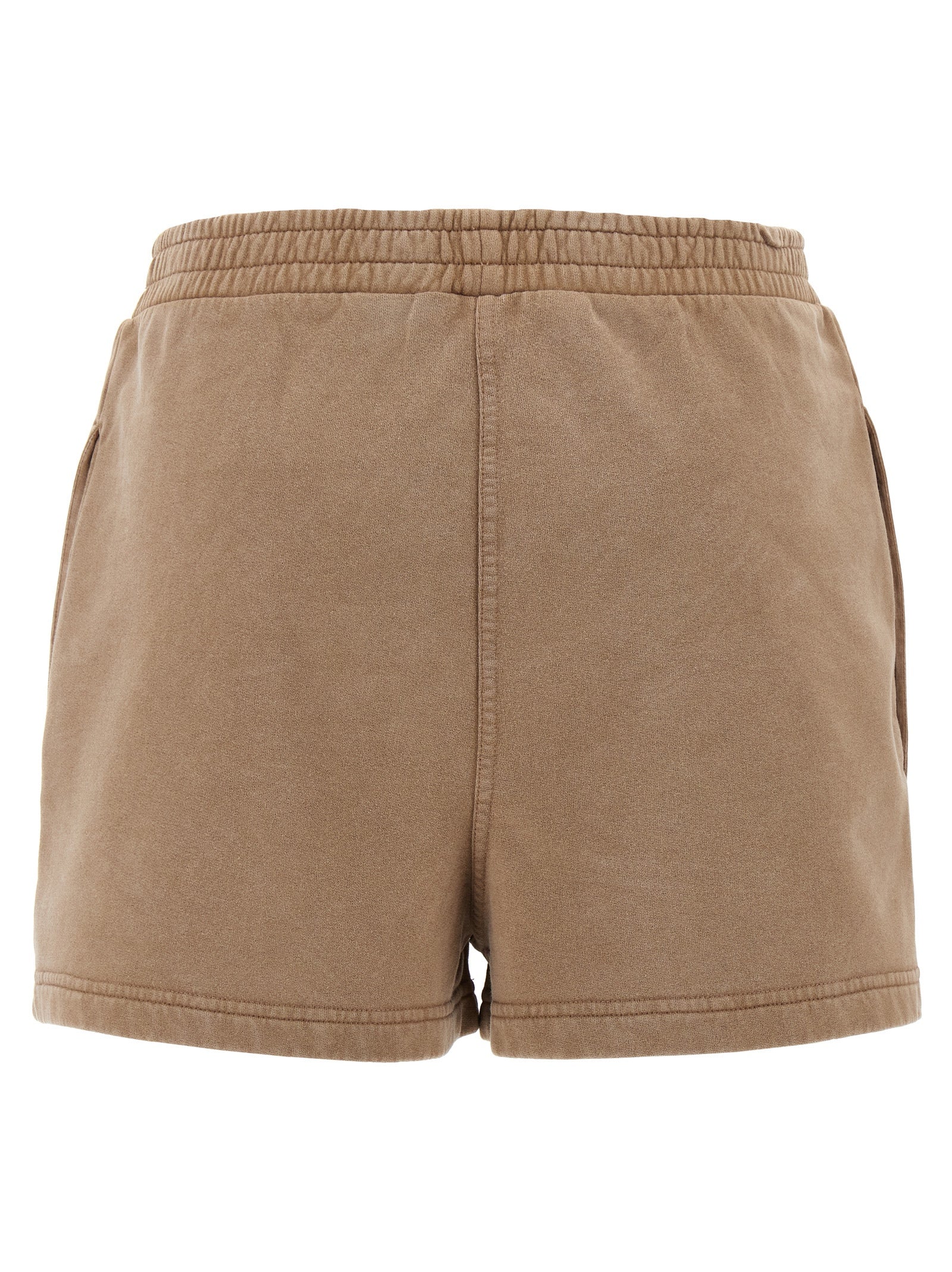 Fendi Brown Cotton Bermuda Women's Shorts