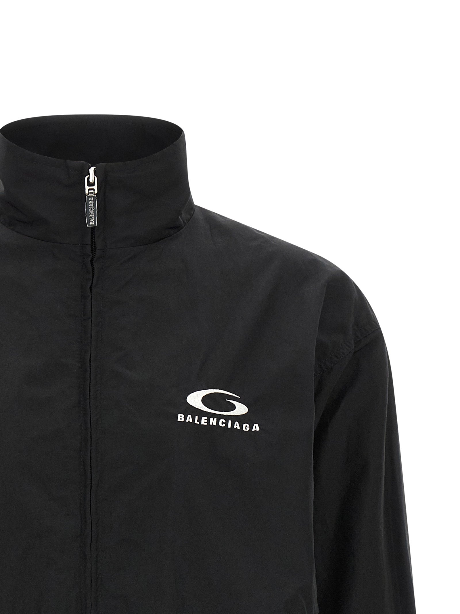Balenciaga Black Cotton Women's Bomber