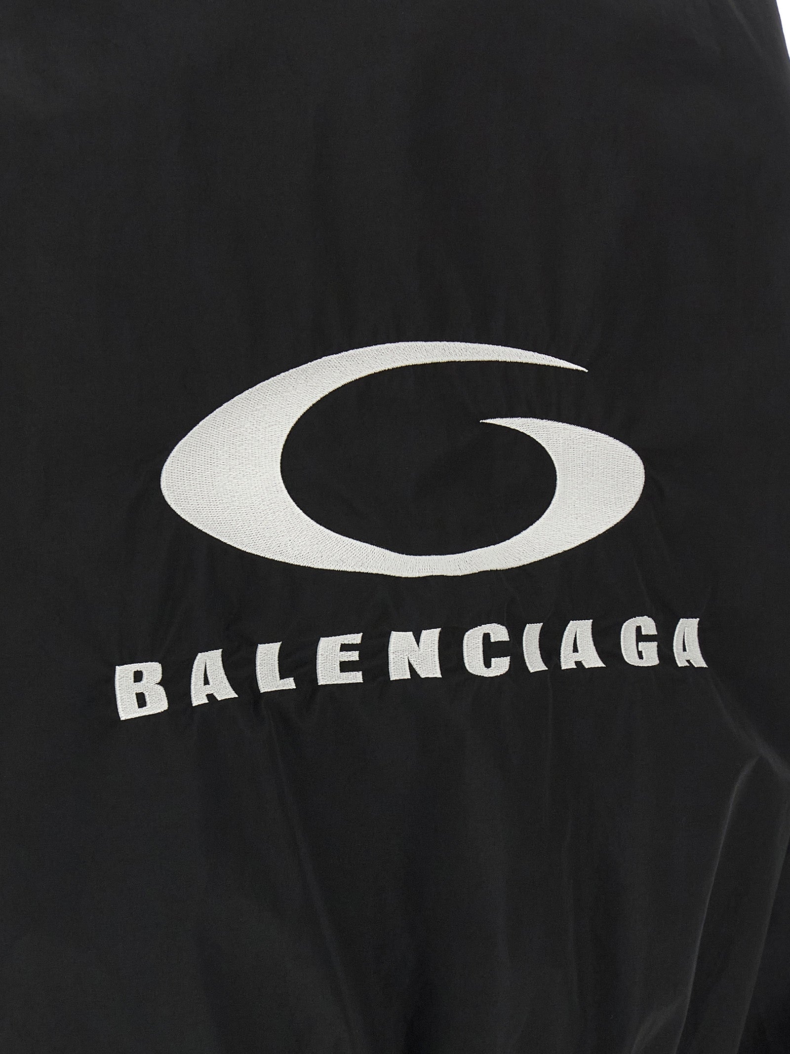 Balenciaga Black Cotton Women's Bomber
