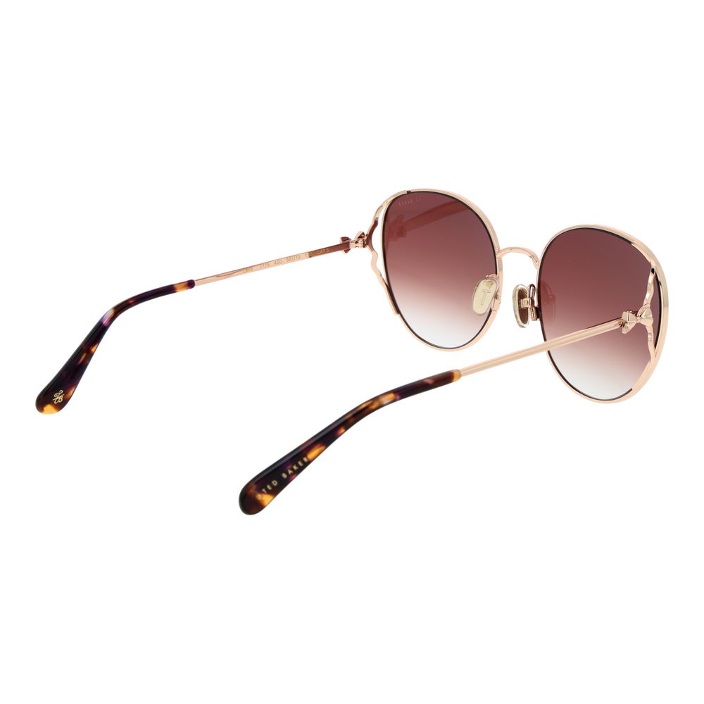 Ted Baker Rose Gold Metal Women's Sunglasses