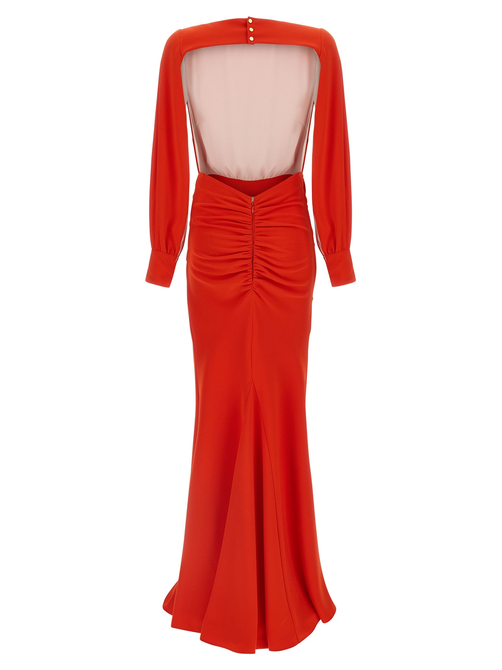 Elisabetta Franchi Multicolor Polyester Long Women's Dress
