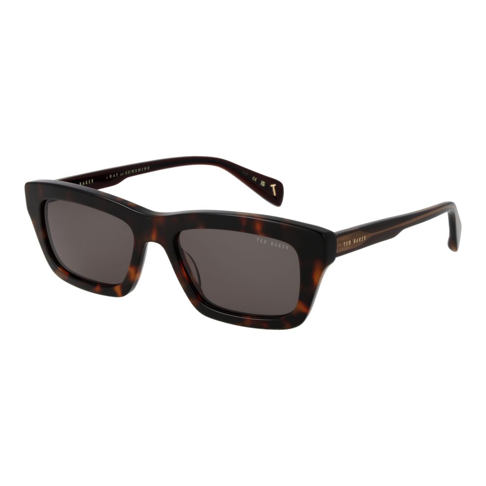 Ted Baker Brown Acetate Men's Sunglasses