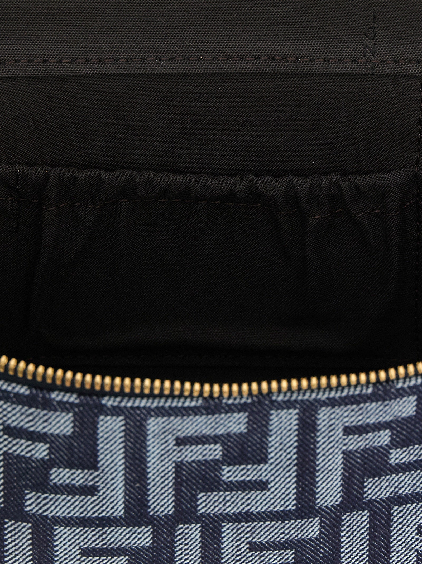 Fendi Blue Cotton Women's Handbag