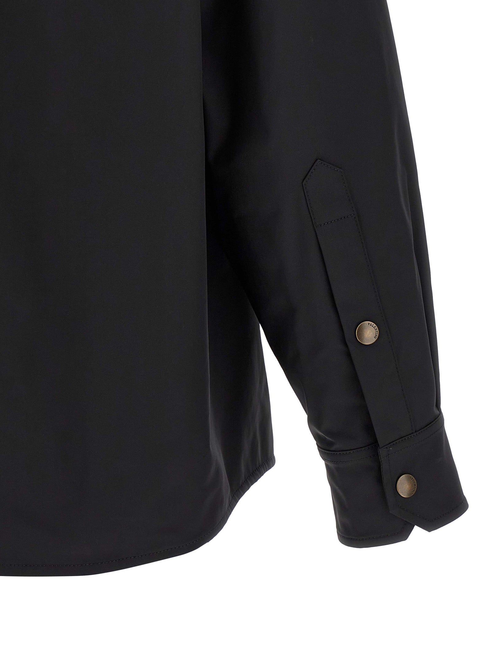 Valentino Garavani Black Polyester Men's Jacket