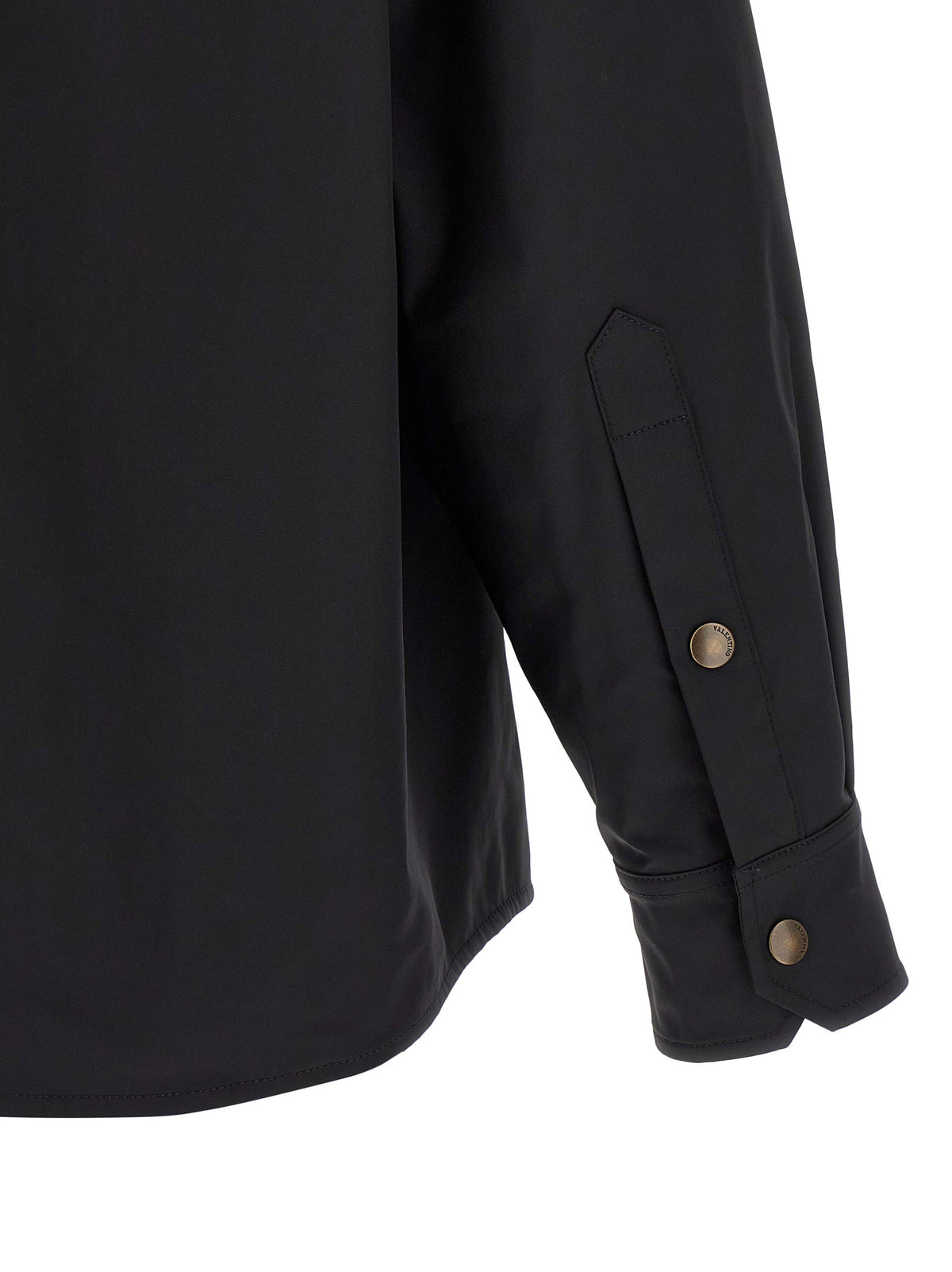 Valentino Garavani Black Polyester Men's Jacket