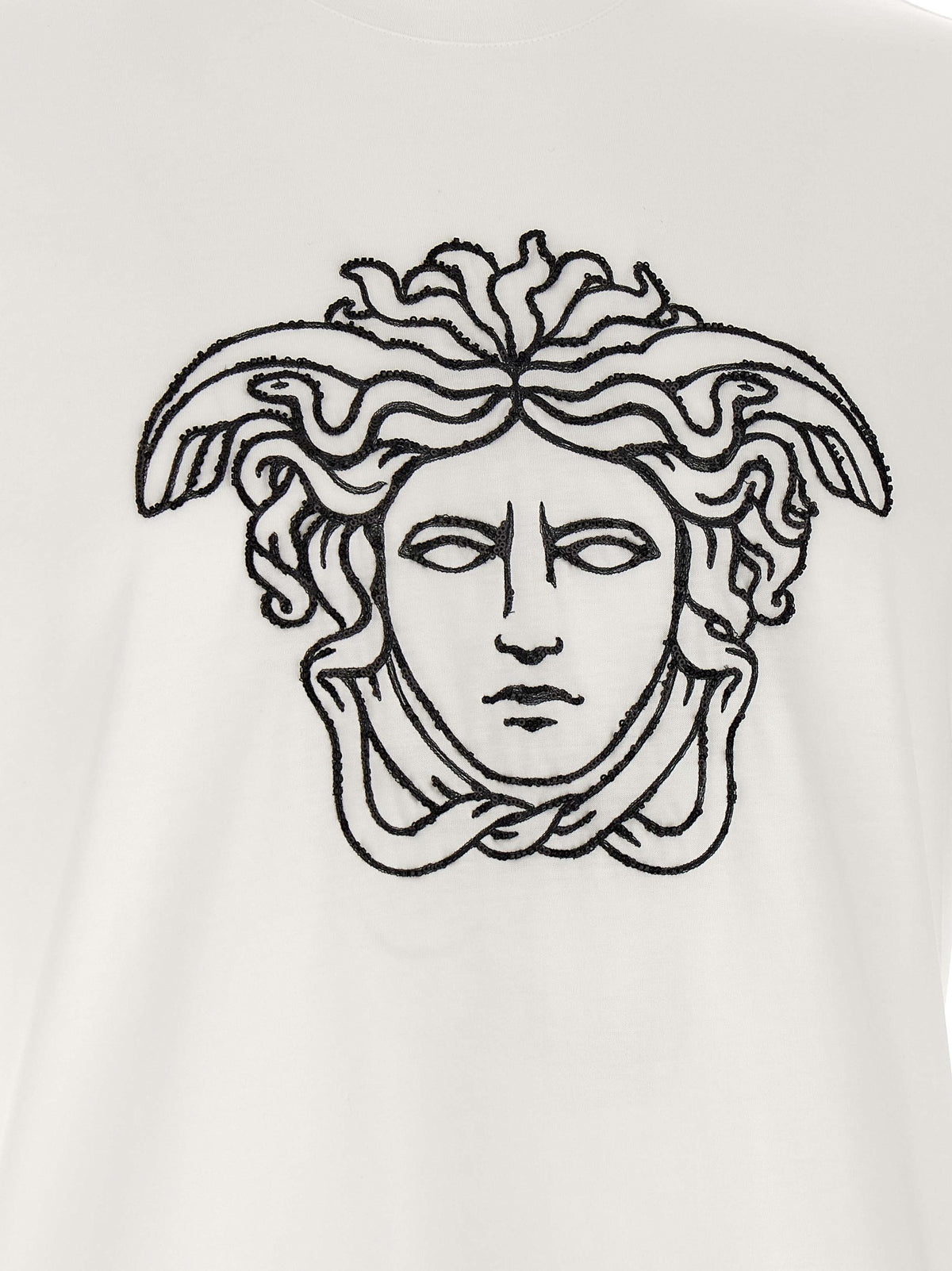 Versace Bicolor Cotton Men's T-Shirt