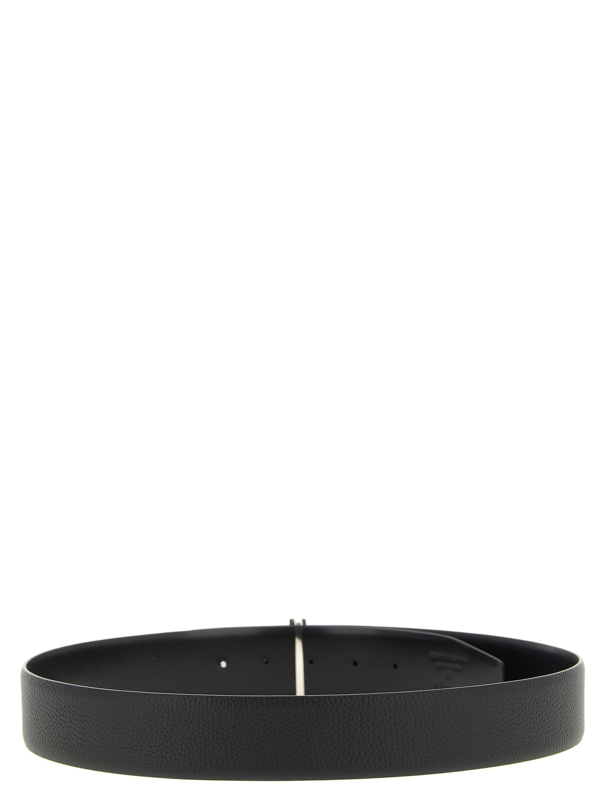 Tom Ford Black Calfskin Regular Men's Belt