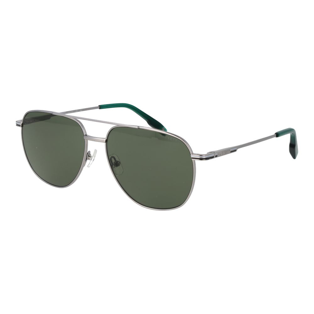 Hackett Silver Metal Men's Sunglasses
