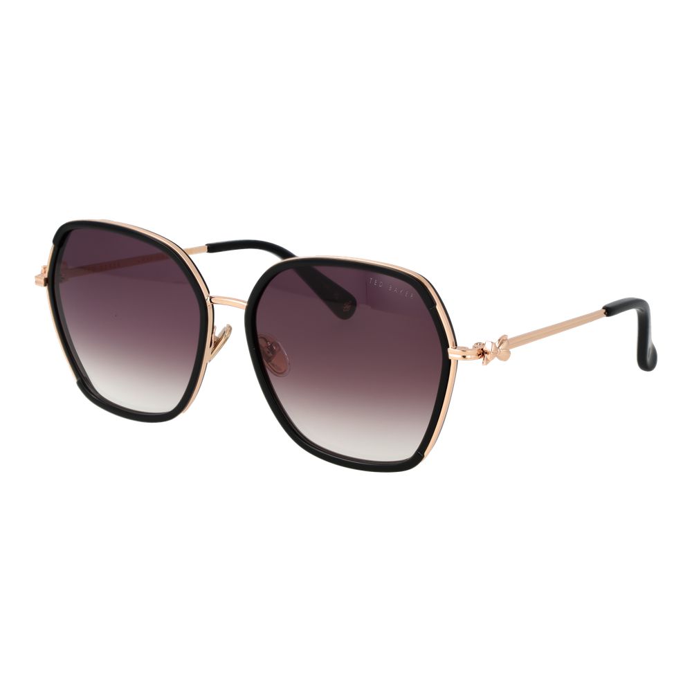 Ted Baker Black Acetate Women's Sunglasses