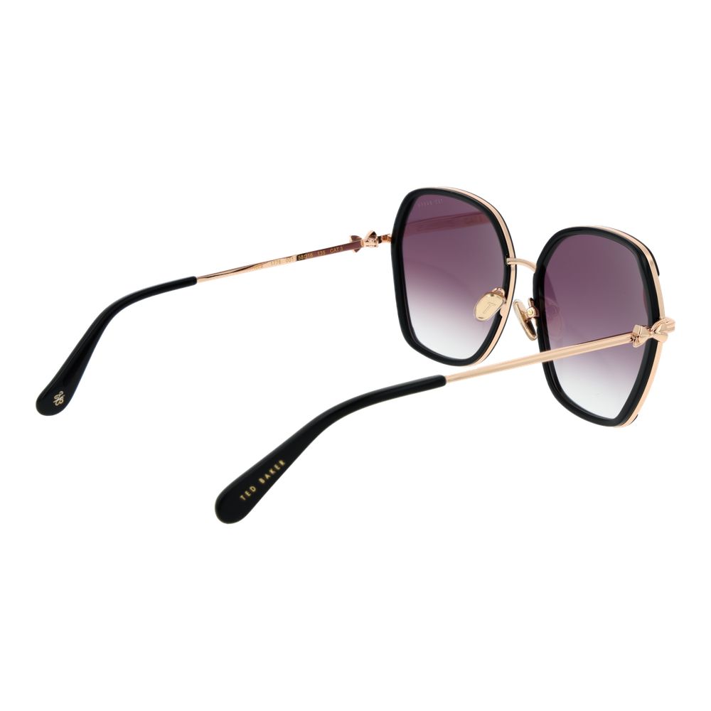 Ted Baker Black Acetate Women's Sunglasses
