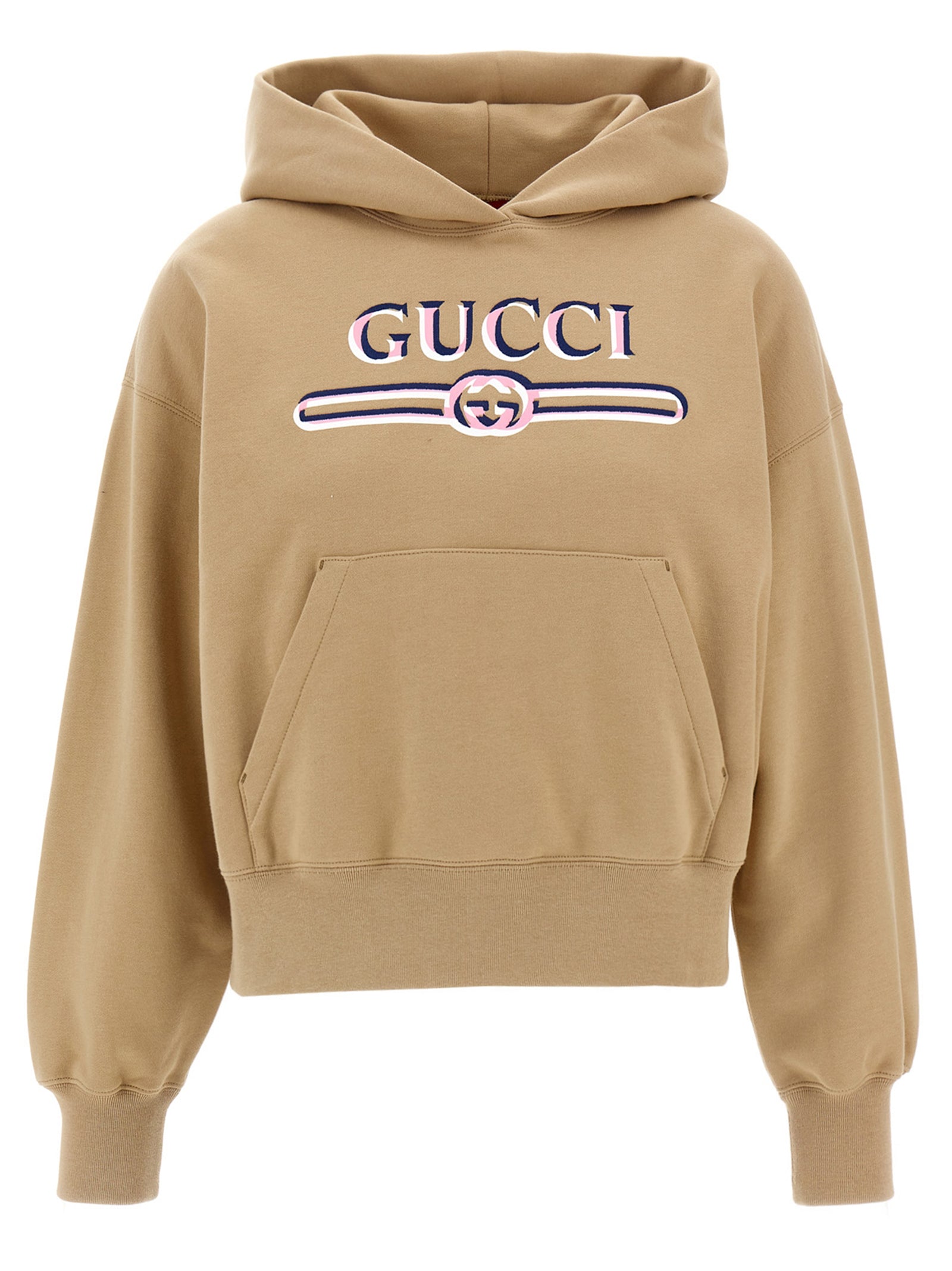 Gucci Beige Cotton Women's Hoodie