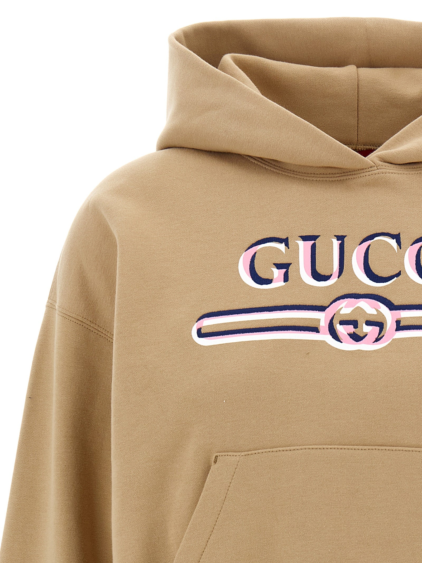 Gucci Beige Cotton Women's Hoodie