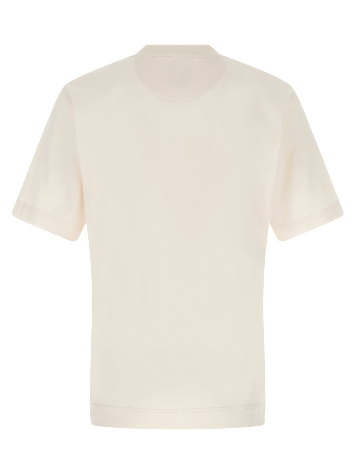 Fendi White Cotton Men's T-Shirt