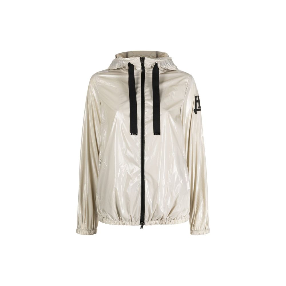 Herno Beige Polyamide Shell Women's Jacket