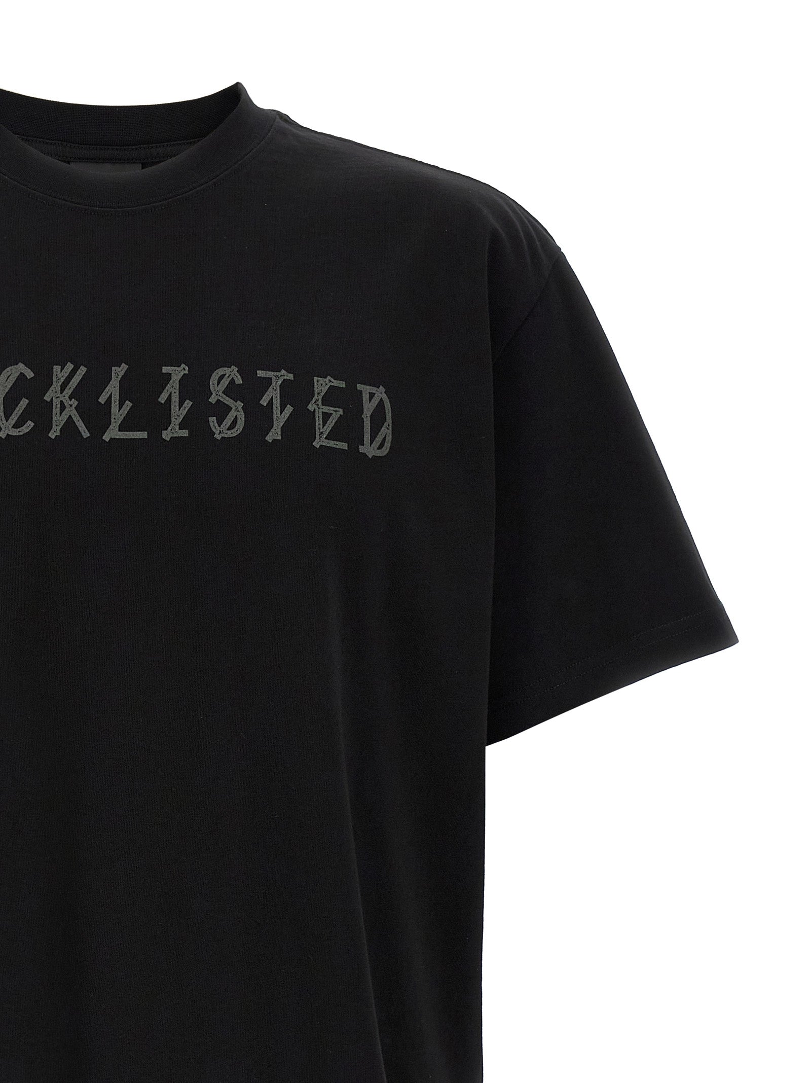 44 Label Group Black Cotton Men's T-Shirt