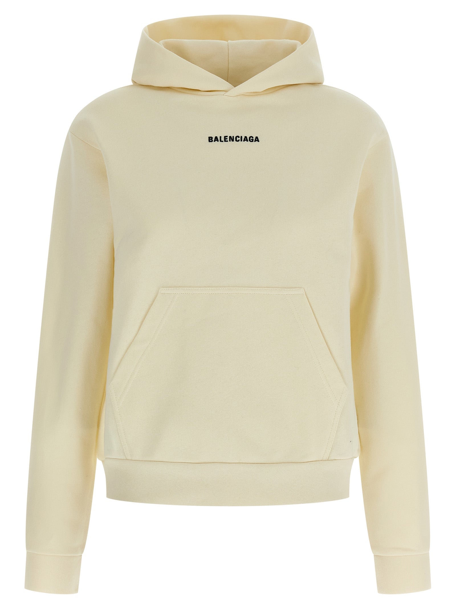 Balenciaga Beige Cotton Women's Sweatshirt