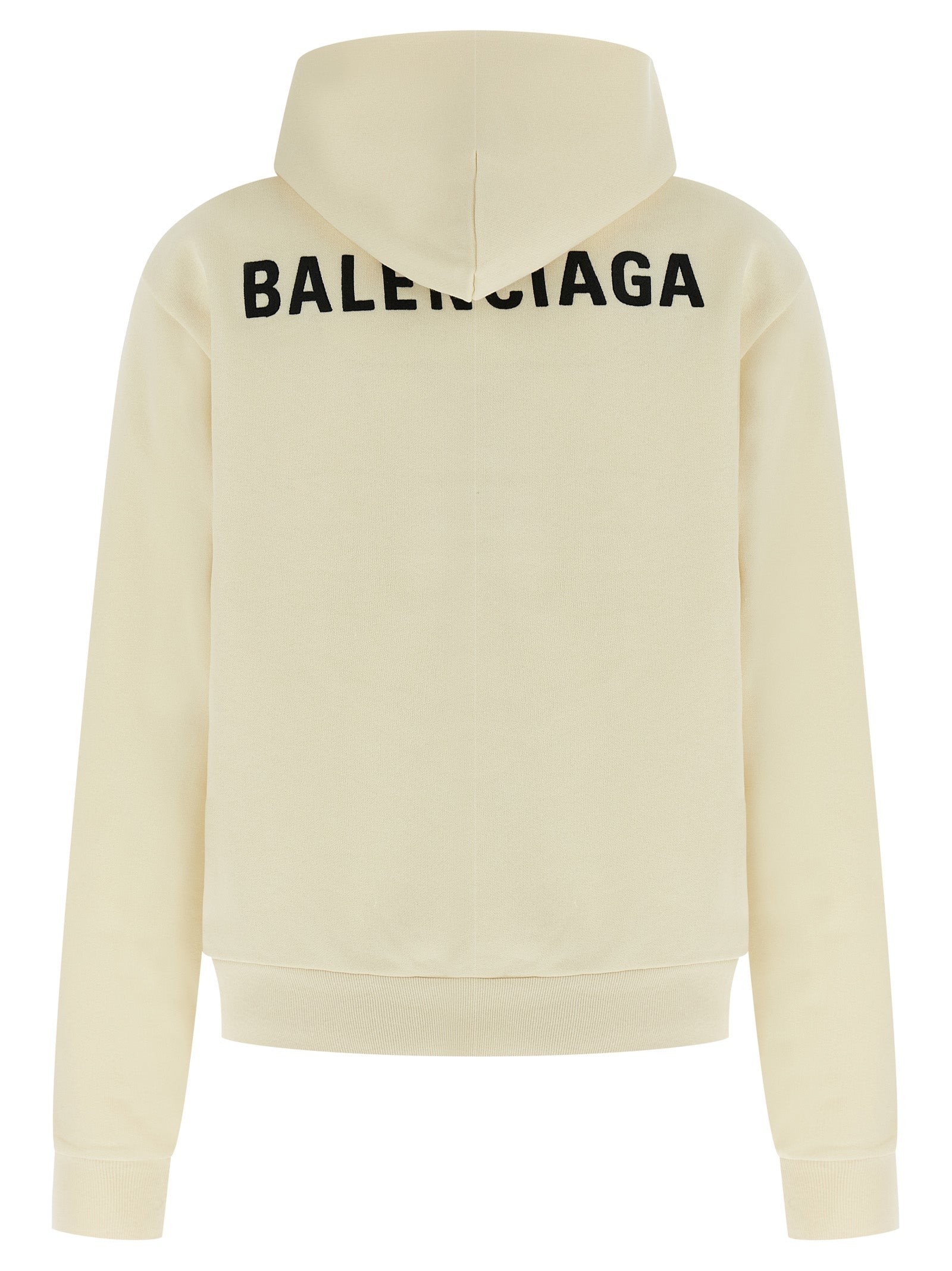 Balenciaga Beige Cotton Women's Sweatshirt