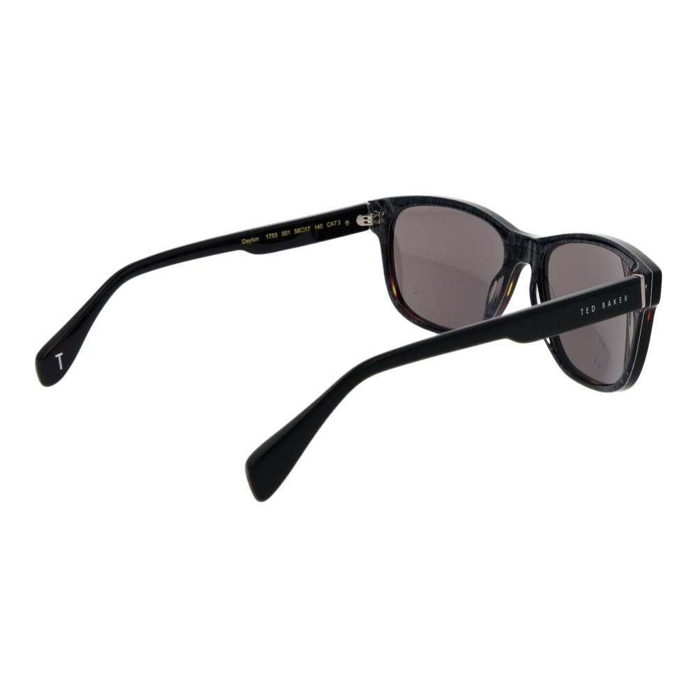 Ted Baker Black Acetate Men's Sunglasses