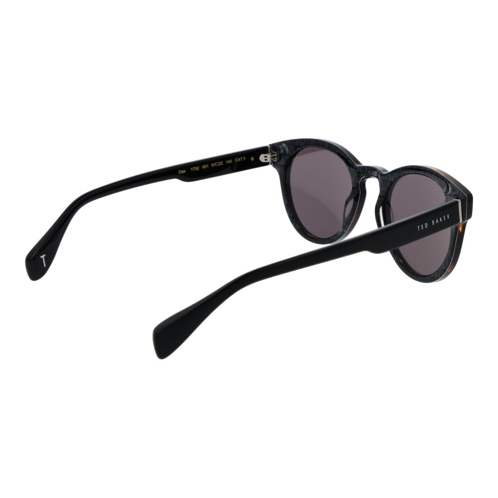 Ted Baker Black Acetate Men's Sunglasses