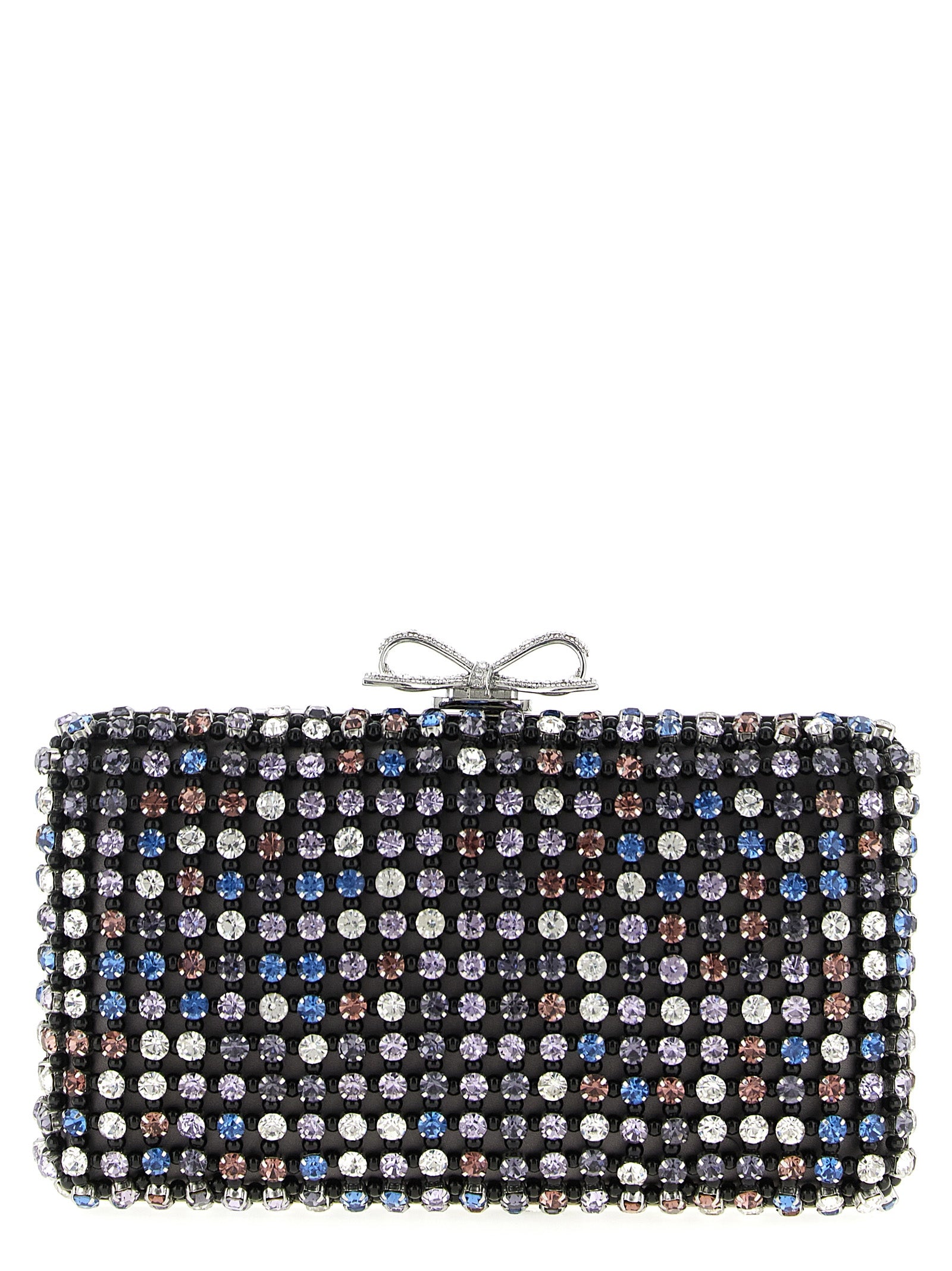 Self-Portrait Multicolor Polyester Clutch Women's Bag