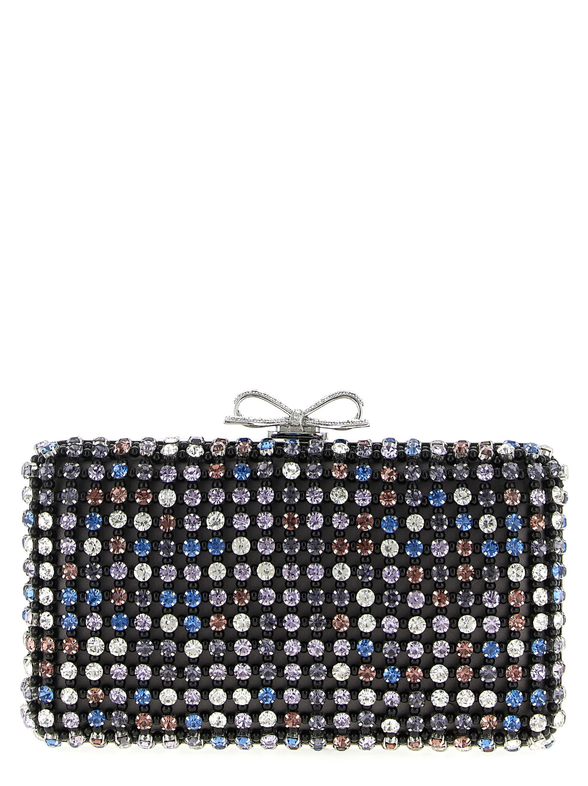 Self-Portrait Multicolor Polyester Clutch Women's Bag