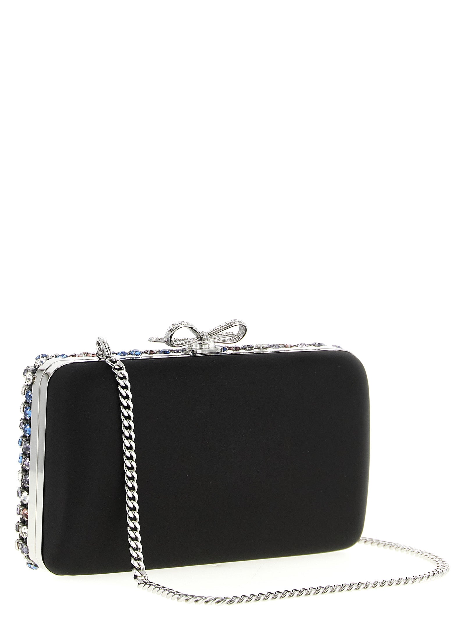 Self-Portrait Multicolor Polyester Clutch Women's Bag