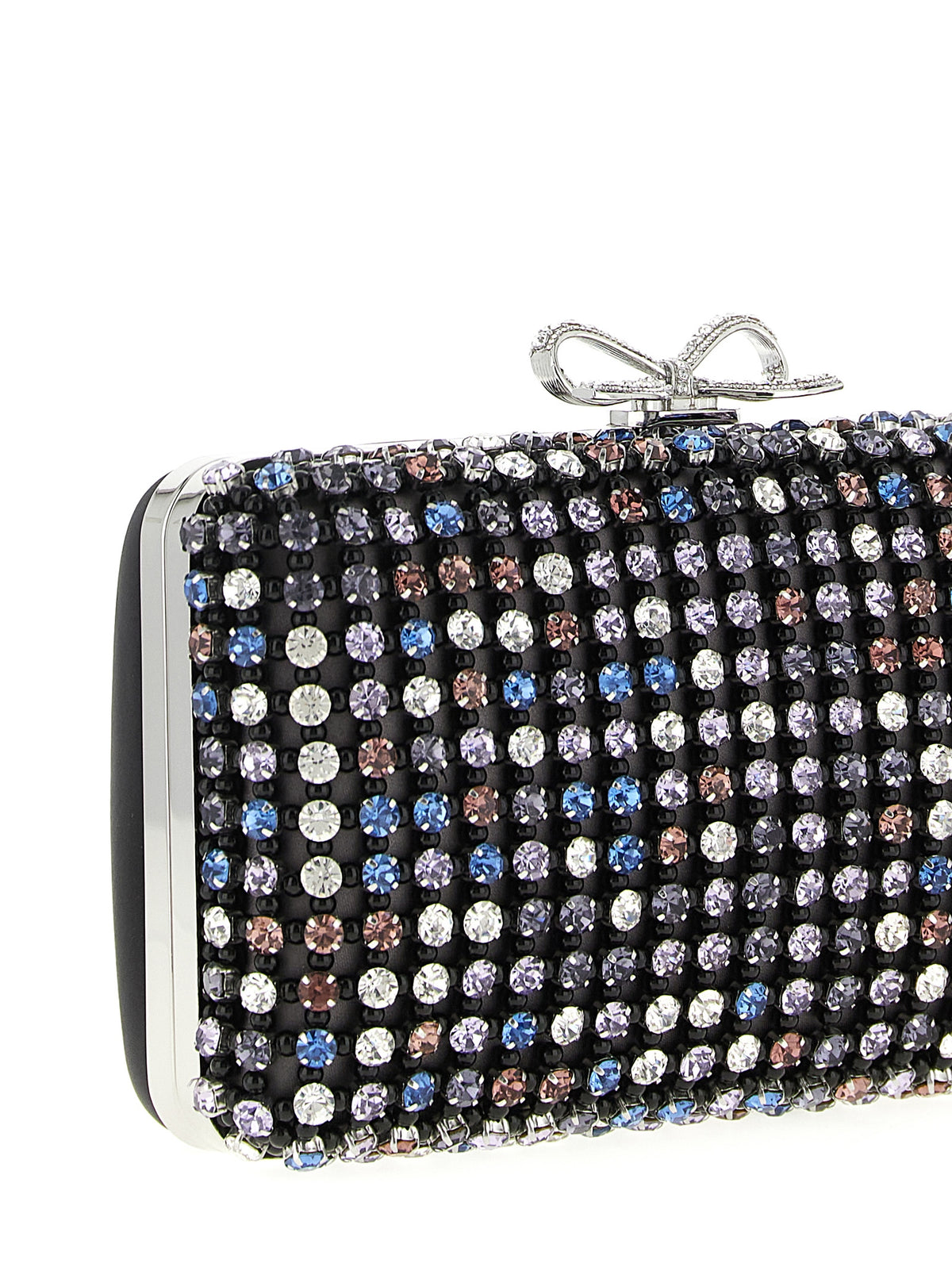 Self-Portrait Multicolor Polyester Clutch Women's Bag
