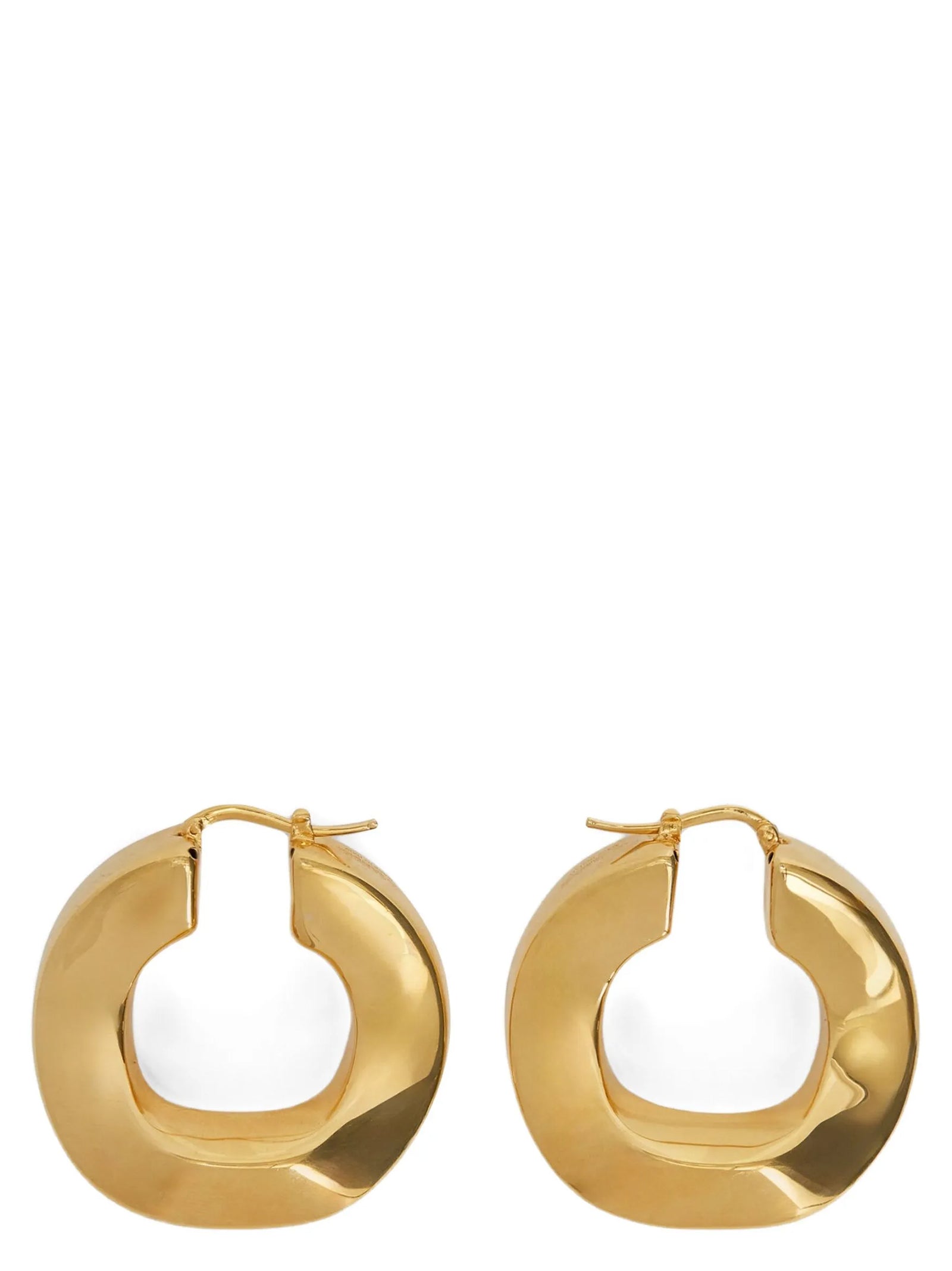 Jil Sander Gold Copper Women's Earrings