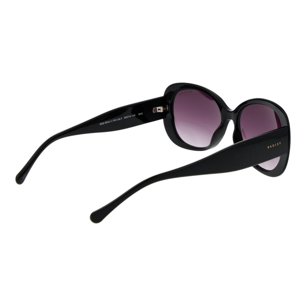 Radley Black Polycarbonate Women's Sunglasses