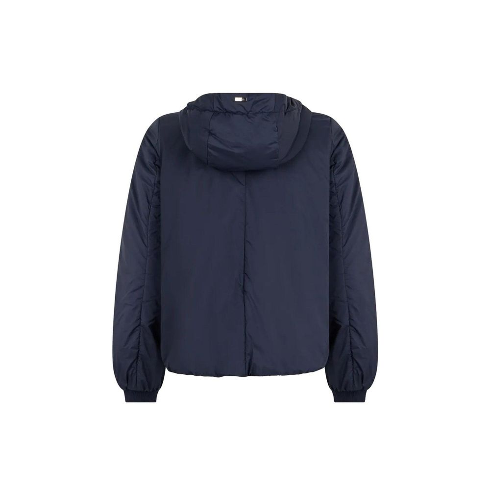 Herno Blue Polyamide Full-Length Women's Jacket