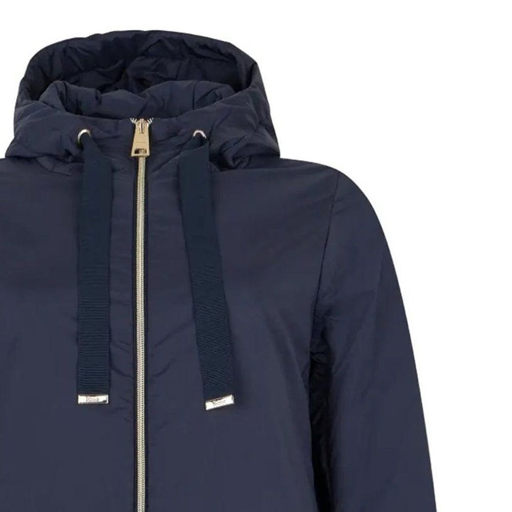 Herno Blue Polyamide Full-Length Women's Jacket