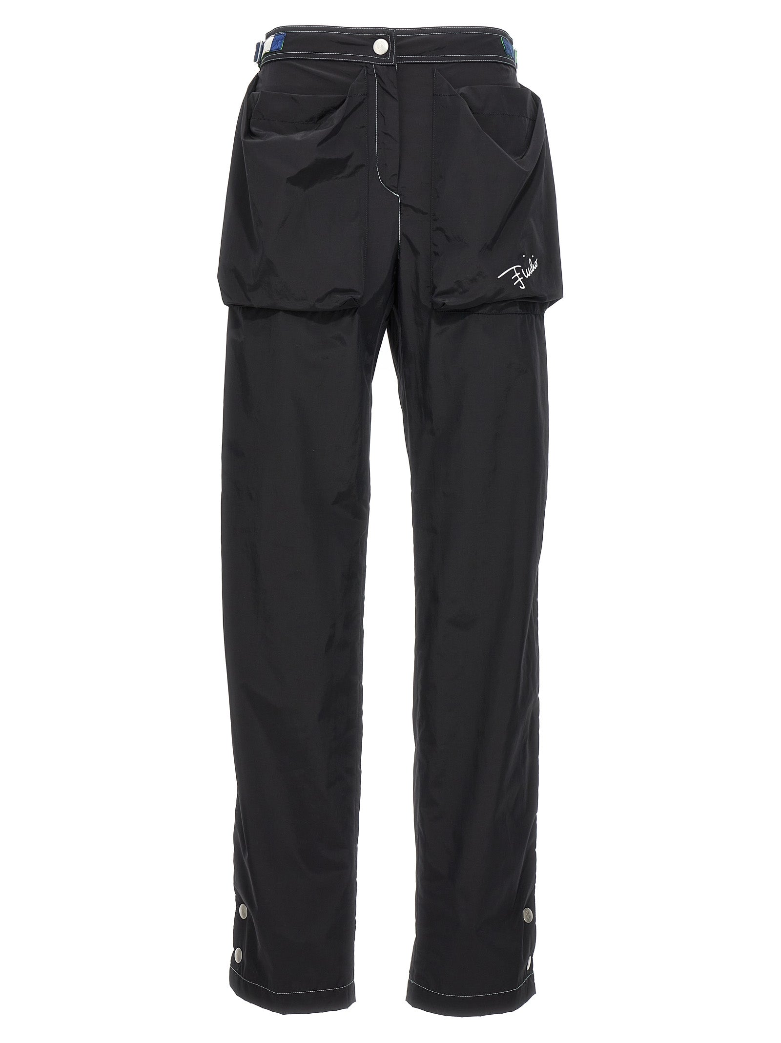 Emilio Pucci Black Polyamide Casual Women's Pants