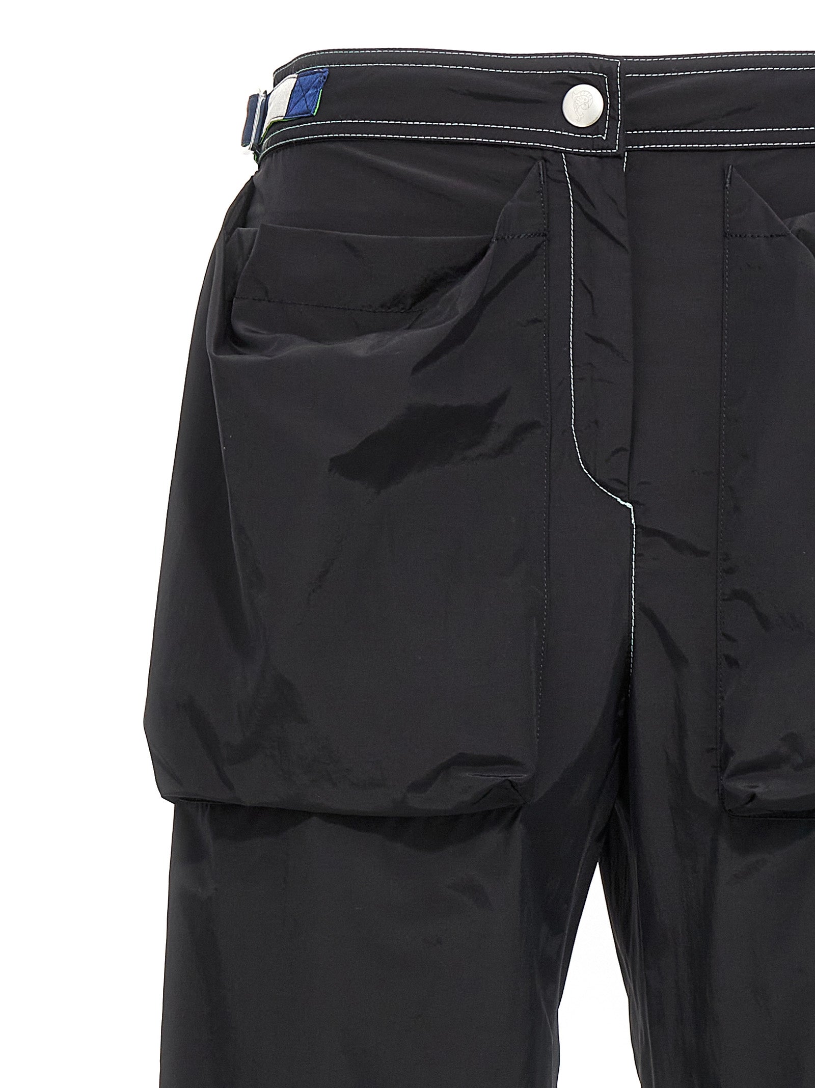 Emilio Pucci Black Polyamide Casual Women's Pants