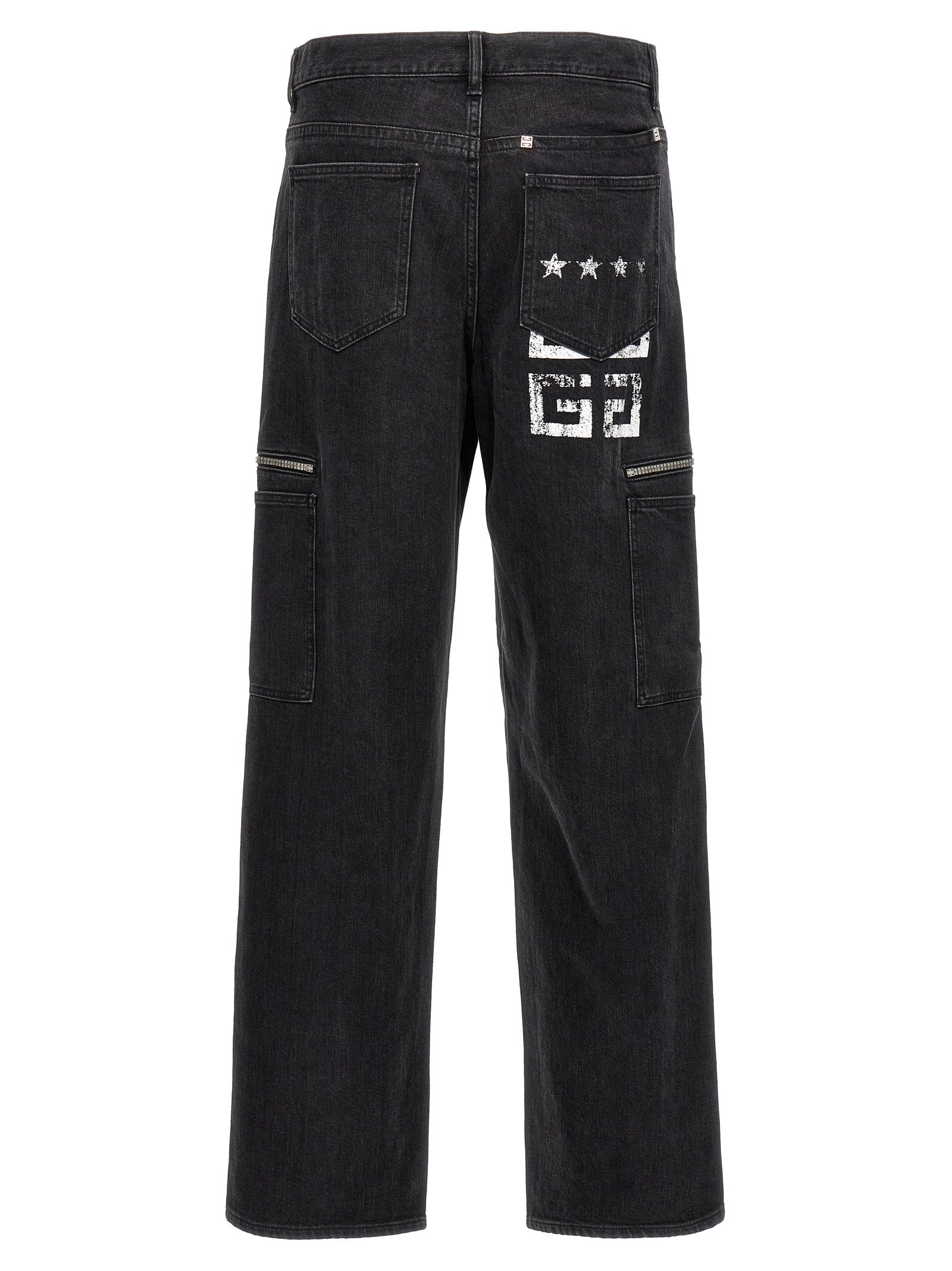 Givenchy Black Cotton Jeans Men's Denim