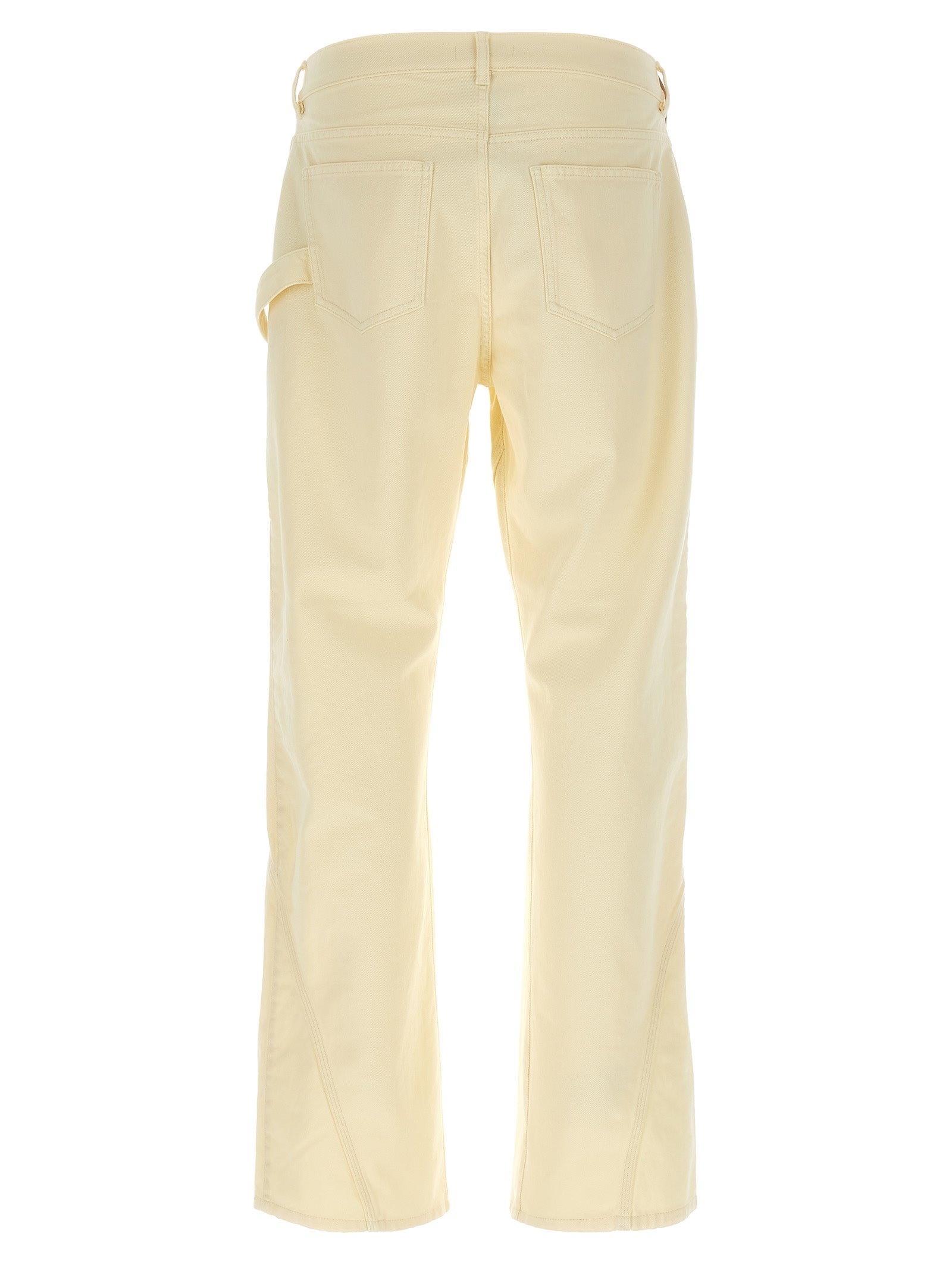 J.W.Anderson Bicolor Cotton Casual Men's Pants