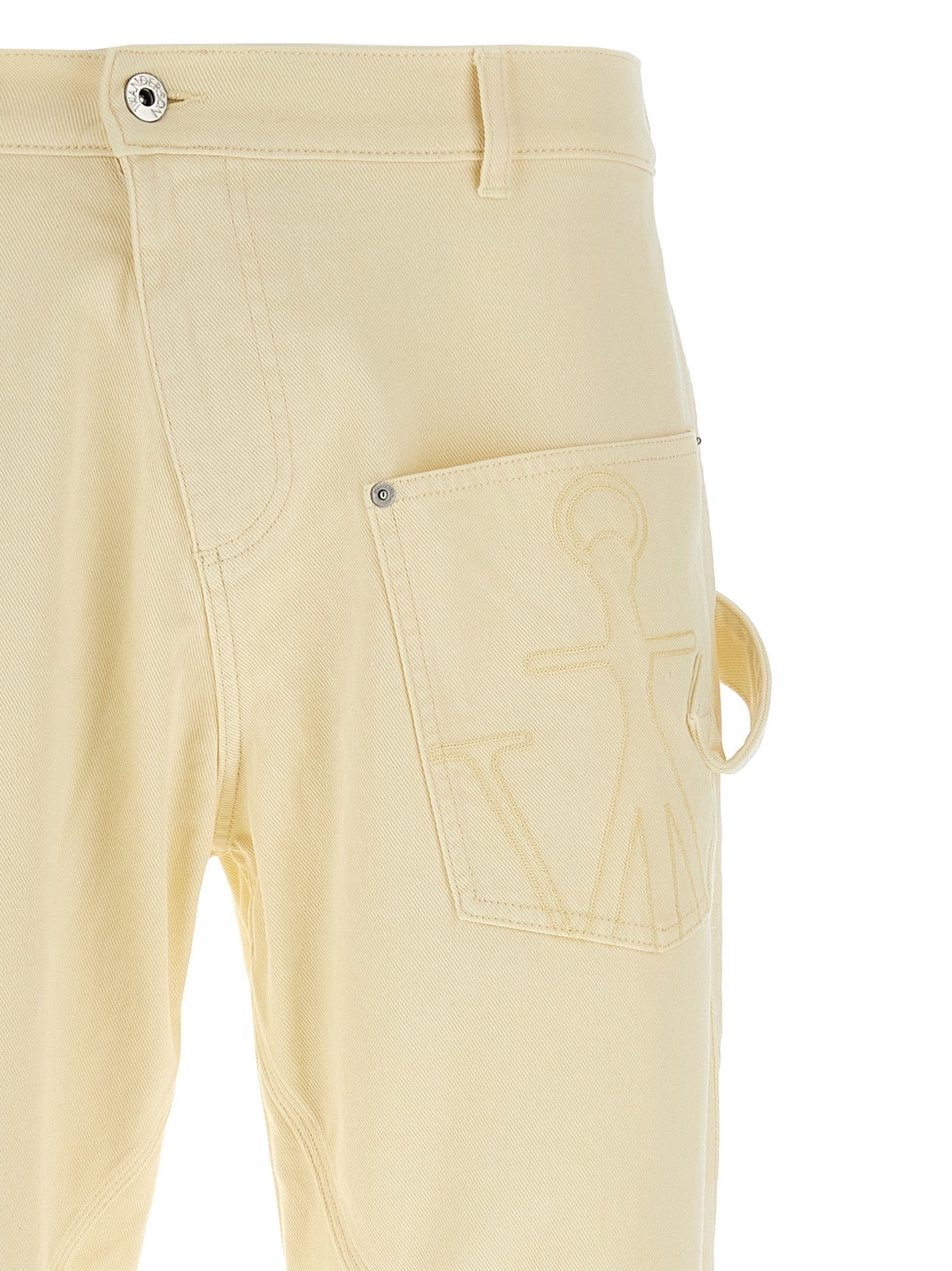 J.W.Anderson Bicolor Cotton Casual Men's Pants