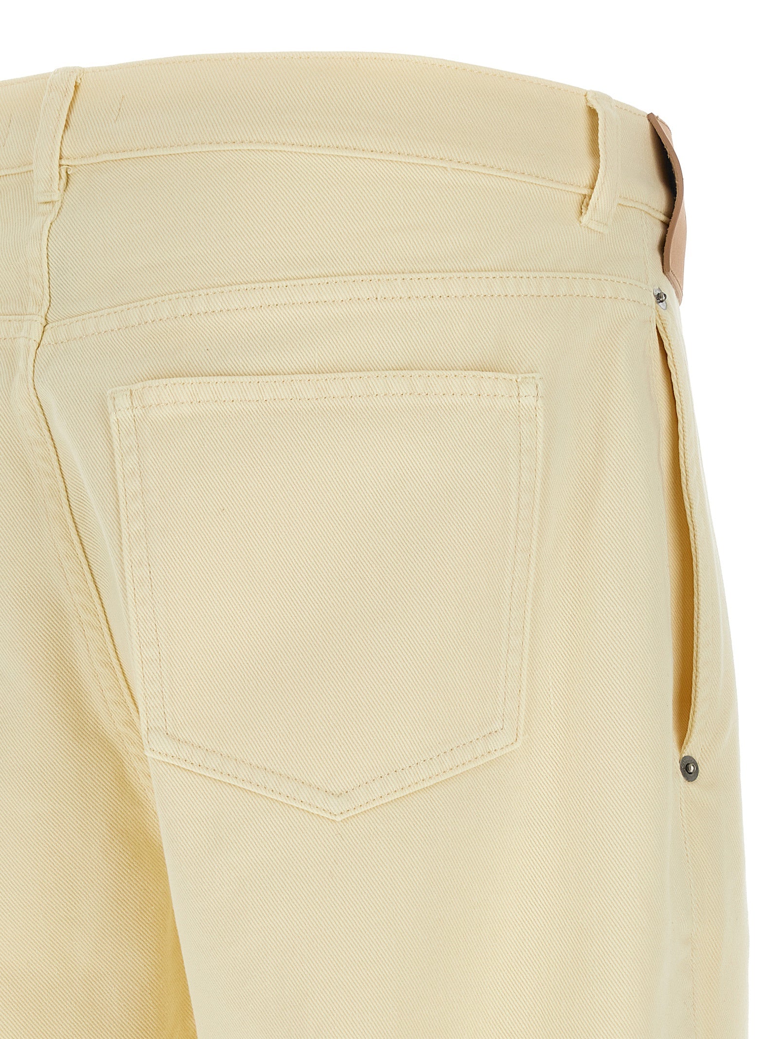 J.W.Anderson Bicolor Cotton Casual Men's Pants
