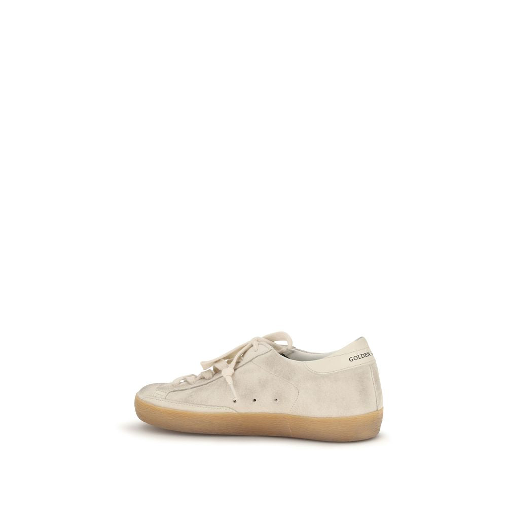 Golden Goose Beige Calf Leather Bos Taurus Women's Sneakers