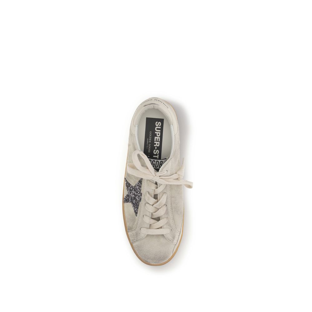 Golden Goose Beige Calf Leather Bos Taurus Women's Sneakers