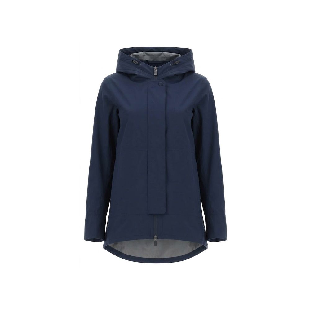 Herno Blue Polyester Shell Women's Jacket