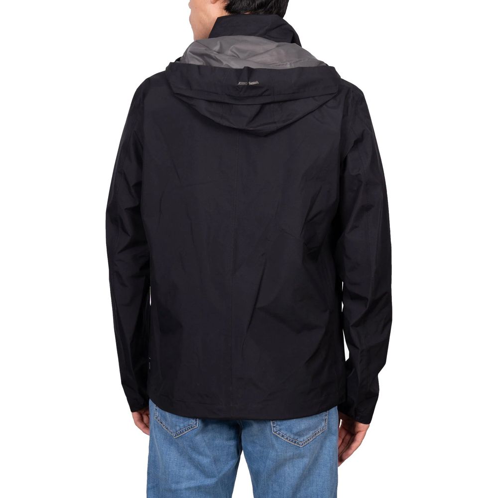 Herno Black Polyester Shell Men's Jacket