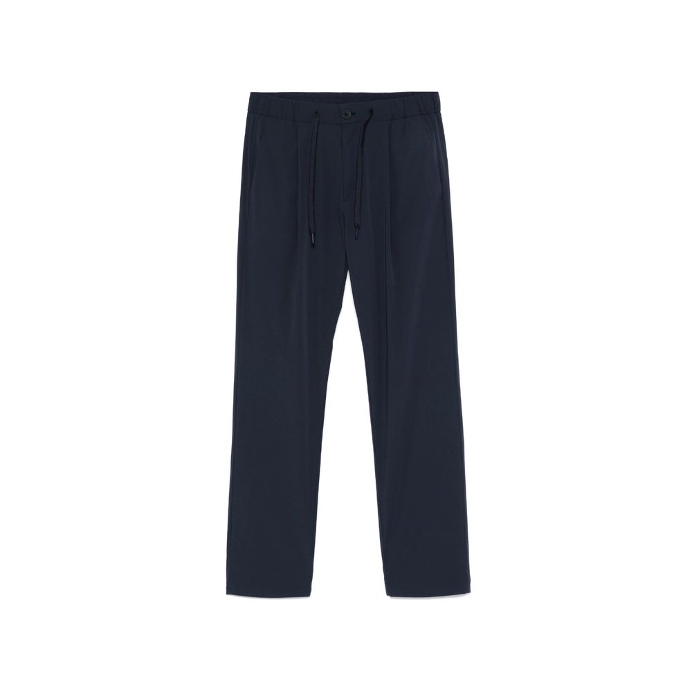 Herno Blue Elastane Casual Men's Pants