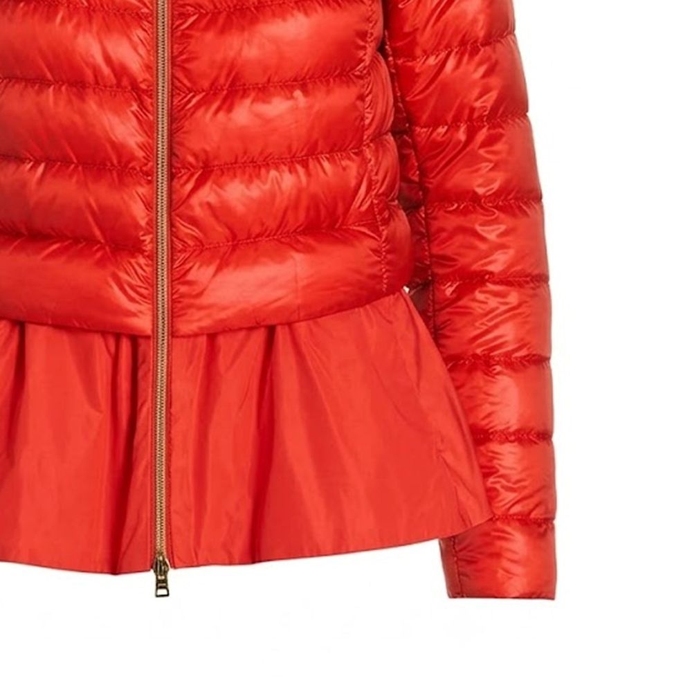 Herno Red Polyamide Full-Length Women's Jacket