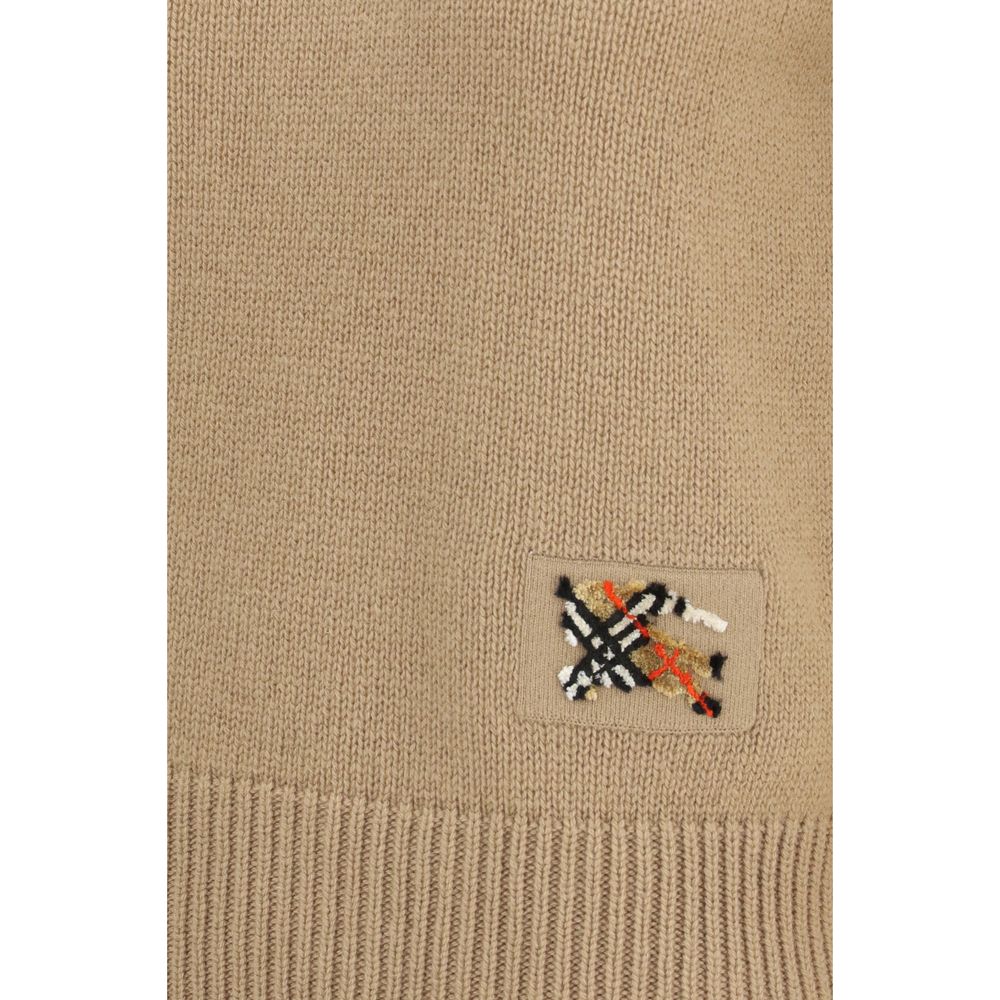 Burberry Beige Cashmere Women's Sweater
