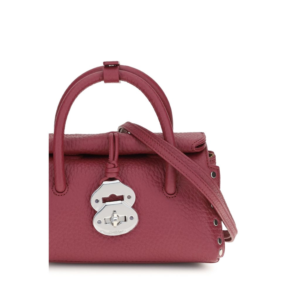 Zanellato Multicolor Calf Leather Bos Taurus Women's Handbag