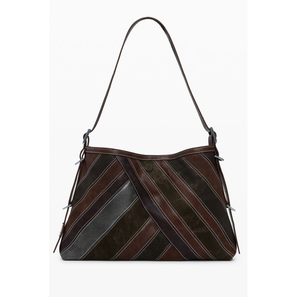 Desigual Marrone Poliuretano Women Women's Handbag