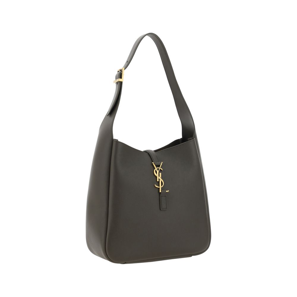 Saint Laurent Bicolor Calf Leather Bos Taurus Shoulder Women's Bag
